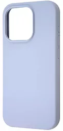 Чохол Wave Full Silicone Cover для Apple iPhone 15 Pro Lilac Cream