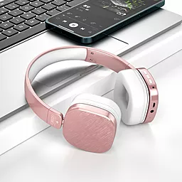 Навушники XO BE23 Rose Gold - мініатюра 4 Навушники XO BE23 Rose Gold - мініатюра 4