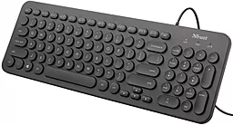 Клавіатура Trust Muto Silent USB Black RU (23090) - мініатюра 2