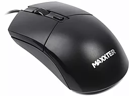 Компьютерная мышка Maxxter Mc-4B01 USB Black - фото Компьютерная мышка Maxxter Mc-4B01 USB Black