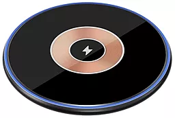 Беспроводное (индукционное) зарядное устройство WIWU Wi-W013 15w wireless charger black - фото Беспроводное (индукционное) зарядное устройство WIWU Wi-W013 15w wireless charger black