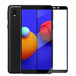 Захисне скло TOTO 5D Full Cover Tempered Glass Samsung A013 Galaxy A01 Core Black (F_126975)
