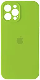 {"ru": "Чехол", "uk": "Чохол"} Silicone Case Full Camera для Apple iPhone 13 Pro Max  Party Green