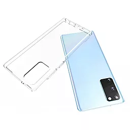 Чехол BeCover Silicone Samsung N980 Galaxy Note 20 Transparancy (705137) - миниатюра 3