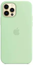 {"ru": "Чехол", "uk": "Чохол"} Silicone Case Full для Apple iPhone 15 Pro Max Pistachio