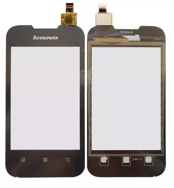 Сенсор (тачскрін) Lenovo A66, A365, A365E Black - фото 1
