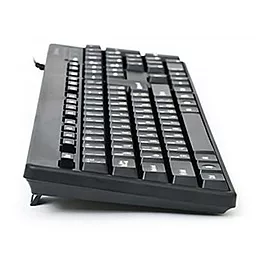 Клавіатура REAL-EL 502 Standard USB (EL123100023)  Black - мініатюра 3