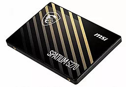 Накопичувач SSD MSI 240GB Spatium S270 2.5" SATAIII 3D TLC (S78-440N070-P83) - мініатюра 3