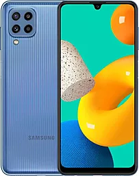 Смартфон Samsung Galaxy M32 6/128Gb (SM-M325FLBGSEK) Light Blue - фото Смартфон Samsung Galaxy M32 6/128Gb (SM-M325FLBGSEK) Light Blue