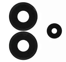 Стекло камеры Xiaomi Poco M6 Pro 4G без рамки (комплект 3 шт.) Black - фото Стекло камеры Xiaomi Poco M6 Pro 4G без рамки (комплект 3 шт.) Black