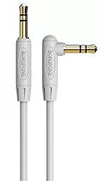 Аудио кабель Borofone BL4 AUX mini Jack 3.5mm M/M Cable 2 м серый