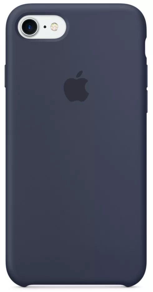 Чехол Silicone Case для Apple iPhone 7, iPhone 8 Midnight Blue - фото 1