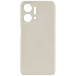 Чохол Silicone Case Candy Full Camera для Huawei Honor X7a Antigue White