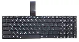 Клавіатура для ноутбуку Asus X411 series без рамки чорна
