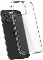 Чехол Spigen Ultra Hybrid Matte для Apple iPhone 15 Pro Frost Clear (ACS06708) - миниатюра 5