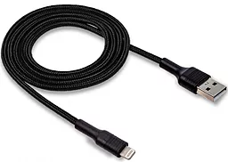 Кабель Walker C575 USB-A - Lightning 12w 2.4a 1м cable Black - фото Кабель Walker C575 USB-A - Lightning 12w 2.4a 1м cable Black