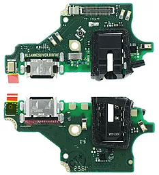 Нижняя плата Huawei P20 Lite / Nova 3e с разъемом зарядки, наушников и микрофоном Original