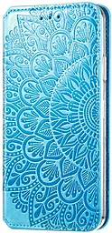Чехол GETMAN Mandala Samsung A525 Galaxy A52, A526 Galaxy A52 5G Blue - миниатюра 3