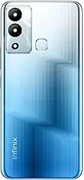 Задняя крышка корпуса Infinix Hot 12i со стеклом камеры Original Horizon Blue - фото Задняя крышка корпуса Infinix Hot 12i со стеклом камеры Original Horizon Blue