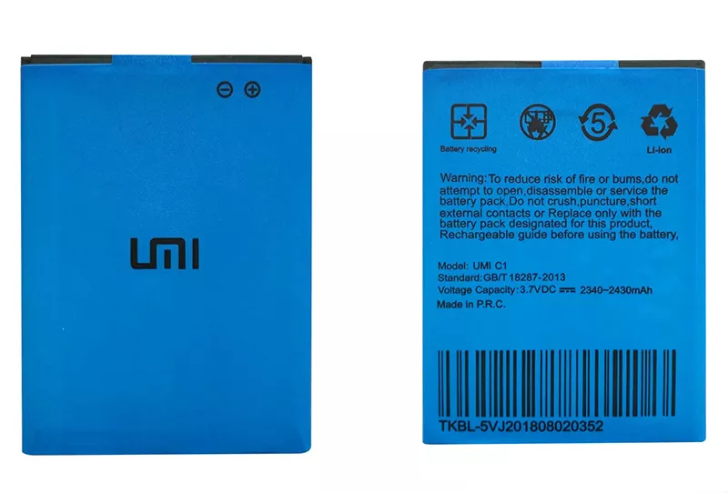 Аккумулятор для Umi C1 (2340 mAh) 12 мес. гарантии - фото 3