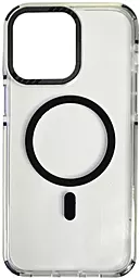 Чехол 1TOUCH TRX with MagSafe для Apple iPhone 15 Clear-Black - фото Чехол 1TOUCH TRX with MagSafe для Apple iPhone 15 Clear-Black