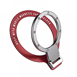 Підставка для телефону Easylife Ring With Magsafe Colorful — Red - фото Підставка для телефону Easylife Ring With Magsafe Colorful — Red