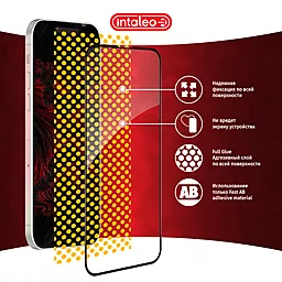 Защитное стекло Intaleo Full Glue для Apple iPhone 13 Pro Max Black (1283126514999) - миниатюра 6