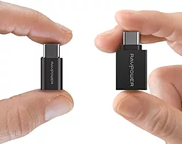 Набір перехідників 3 в 1 RAVPower USB C Adapter USB C to Micro USB, USB C to USB 3.0 Adapter, Data Transfer RP-PC007 - мініатюра 3