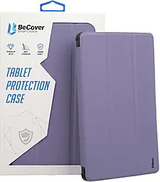 Чехол-книжка Soft Edge BeCover с креплением для стилуса для Apple iPad Pro 11" M4 2024 Purple (711716) - фото Чехол-книжка Soft Edge BeCover с креплением для стилуса для Apple iPad Pro 11" M4 2024 Purple (711716)