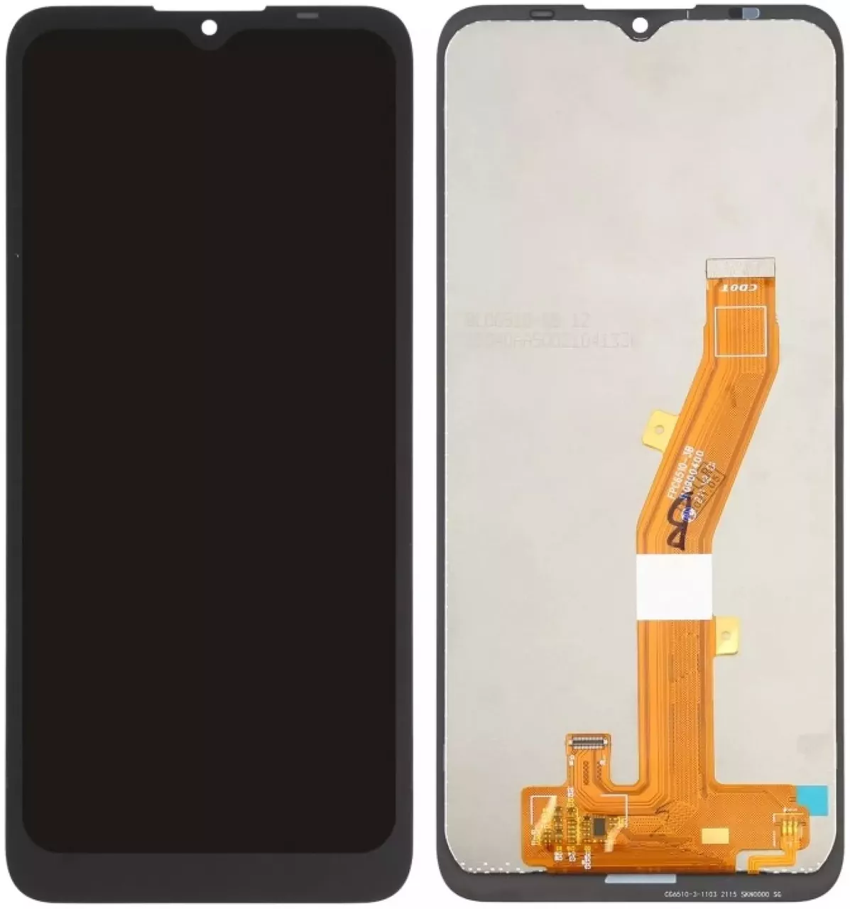 Дисплей Nokia C10, C20 с тачскрином, Black - фото 1