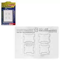 BGA трафарет (для реболлинга) Mechanic 3D-4X NAND/PCIE hard disk