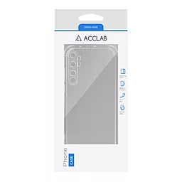 Чехол ACCLAB Shockproof для Xiaomi Mi Note 10 Lite  Transparent - миниатюра 2