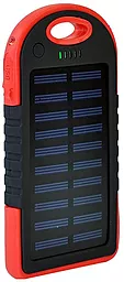 Повербанк MANGO Solar 2USB 6000mAh Black/Red - фото Повербанк MANGO Solar 2USB 6000mAh Black/Red