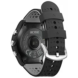 Смарт-годинник Acme SW301 Smartwatch with GPS Black (4770070880067) - мініатюра 3