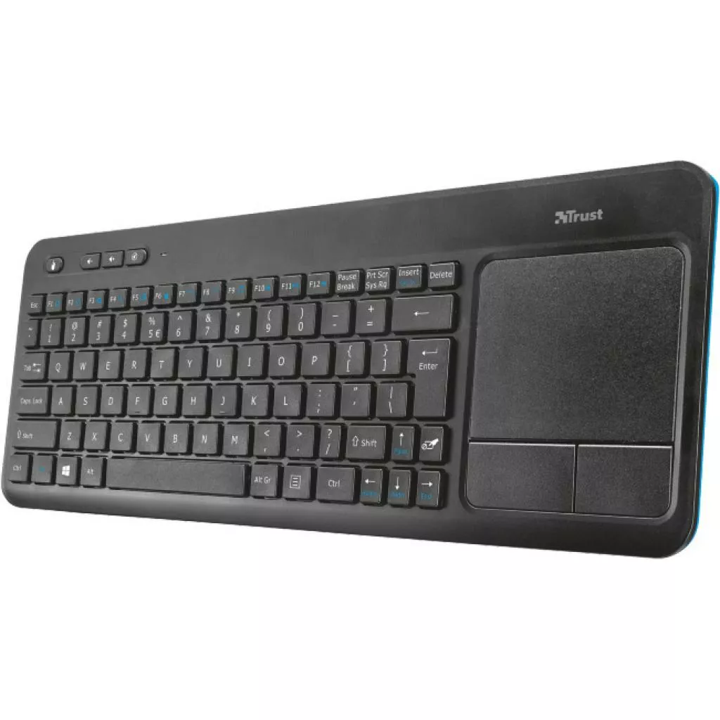 Клавиатура Trust Veza Wireless Touchpad (21627) - фото 2