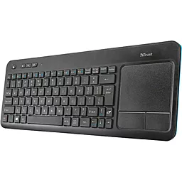 Клавиатура Trust Veza Wireless Touchpad (21627) - миниатюра 2 Клавиатура Trust Veza Wireless Touchpad (21627) - миниатюра 2