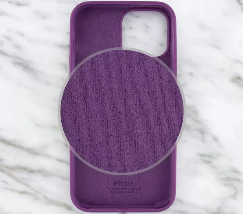 Чохол Silicone Case Full для Apple iPhone 12 Pro Max Purple - фото 2