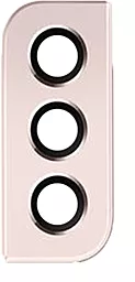 Стекло камеры Samsung Galaxy S22 5G S901 / Galaxy S22 Plus 5G S906 с рамкой Pink Gold - фото Стекло камеры Samsung Galaxy S22 5G S901 / Galaxy S22 Plus 5G S906 с рамкой Pink Gold