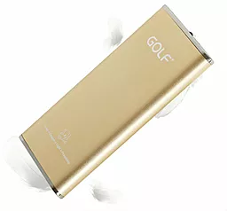Повербанк GOLF GF-108 6800mAh Gold - фото Повербанк GOLF GF-108 6800mAh Gold