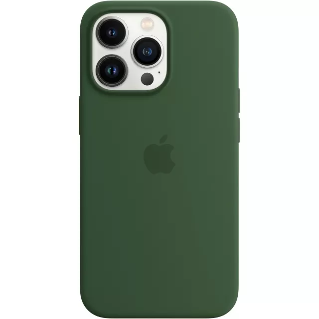 Чехол Silicone Case Full with MagSafe and SplashScreen для Apple iPhone 13 Pro Clover - фото 1