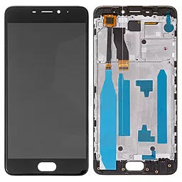 Дисплей Meizu M5 Note (M621) з тачскріном і рамкою, Black - фото Дисплей Meizu M5 Note (M621) з тачскріном і рамкою, Black