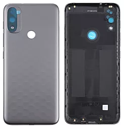 Задня кришка корпусу Motorola Moto E20 XT2155 зі склом камери Original Grey - фото Задня кришка корпусу Motorola Moto E20 XT2155 зі склом камери Original Grey