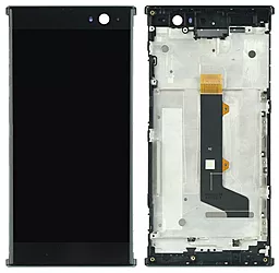 Дисплей Sony Xperia XA2 с тачскрином и рамкой, Black - фото Дисплей Sony Xperia XA2 с тачскрином и рамкой, Black