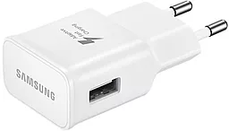 Сетевое зарядное устройство с быстрой зарядкой Samsung 2A + Type-C Cable (Fast Charging) White (EP-TA20EWECGRU) - миниатюра 3