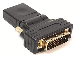 Видео переходник (адаптер) PowerPlant HDMI AF - DVI (24+1) AM, 360 градусов (KD00AS1301) - миниатюра 4