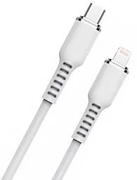 Кабель USB PD Walker C795 35w 3.3a USB Type-C - Lightning cable white - миниатюра 2