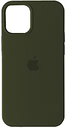 {"ru": "Чехол", "uk": "Чохол"} Silicone Case Full для Apple iPhone 12 Pro Max Virid