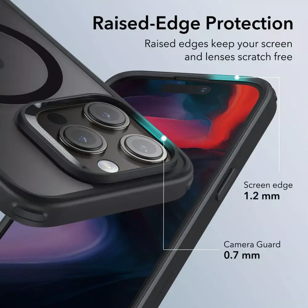 Чехол ESR для Apple iPhone 15 Pro CH Halolock Frosted Black (4894240173480) - фото 5