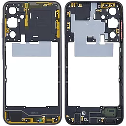 Рамка корпуса Samsung Galaxy A25 A256 Brave Black - фото Рамка корпуса Samsung Galaxy A25 A256 Brave Black