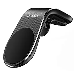 Держатель магнитный Usams Air Vent Clip Black (US-ZJ046) - фото Держатель магнитный Usams Air Vent Clip Black (US-ZJ046)